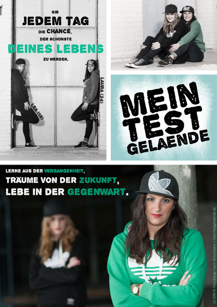 Lea und Laura Collage Lea und Laura